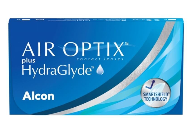 Едномесечни контактни лещи Air Optix plus HydraGlyde (1 леща) - 1