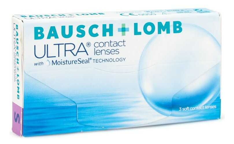 Едномесечни контактни лещи Bausch + Lomb ULTRA (3 лещи) - 1