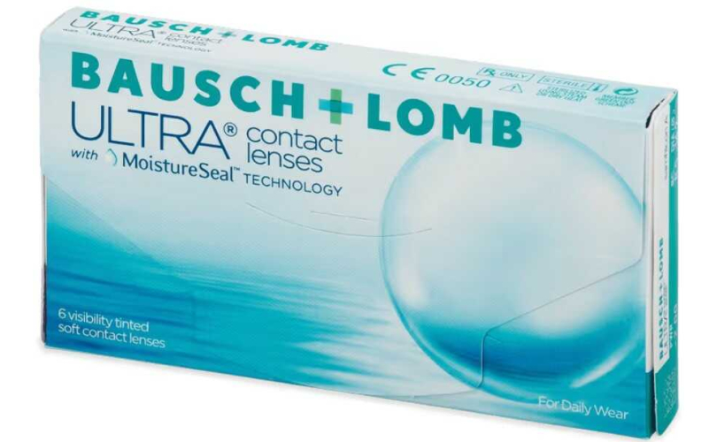 Едномесечни контактни лещи Bausch + Lomb ULTRA (6 лещи) - 1