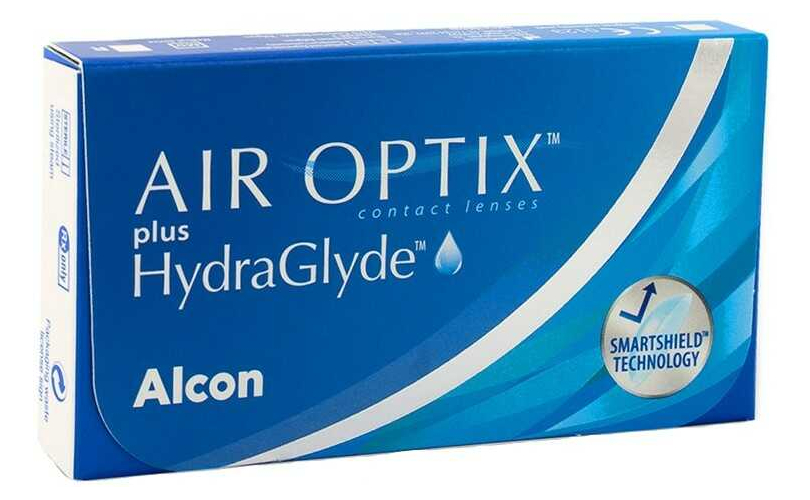 Едномесечни контактни лещи Air Optix plus HydraGlyde (3 лещи) - 1