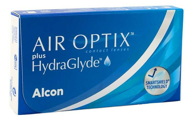 Едномесечни контактни лещи Air Optix plus HydraGlyde (6 лещи) - 1