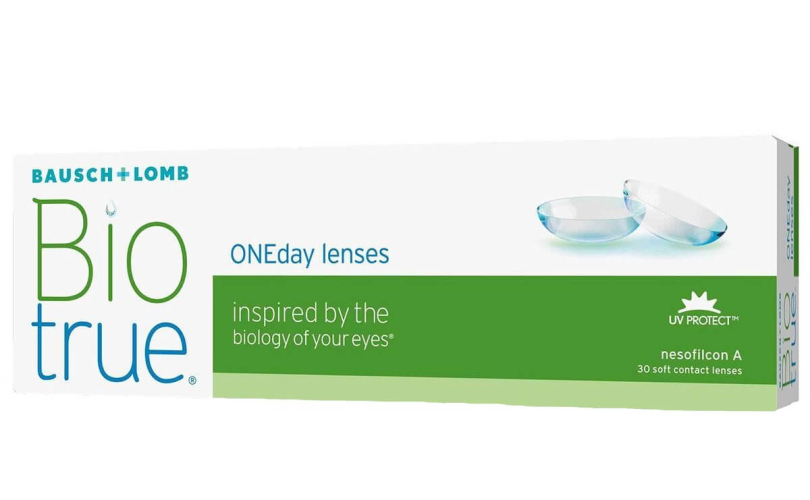 Eднодневни контактни лещи Biotrue ONEday(30 лещи) - 1