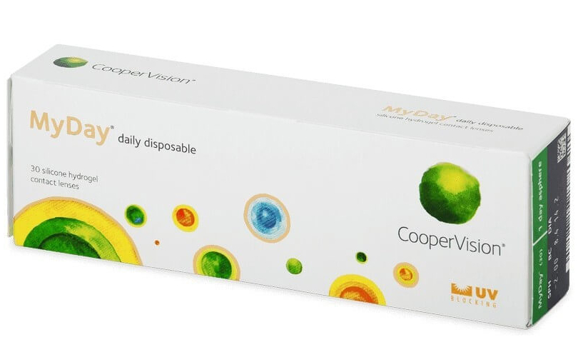 Eднодневни контактни лещи MyDay daily disposable (30 лещи) - 1