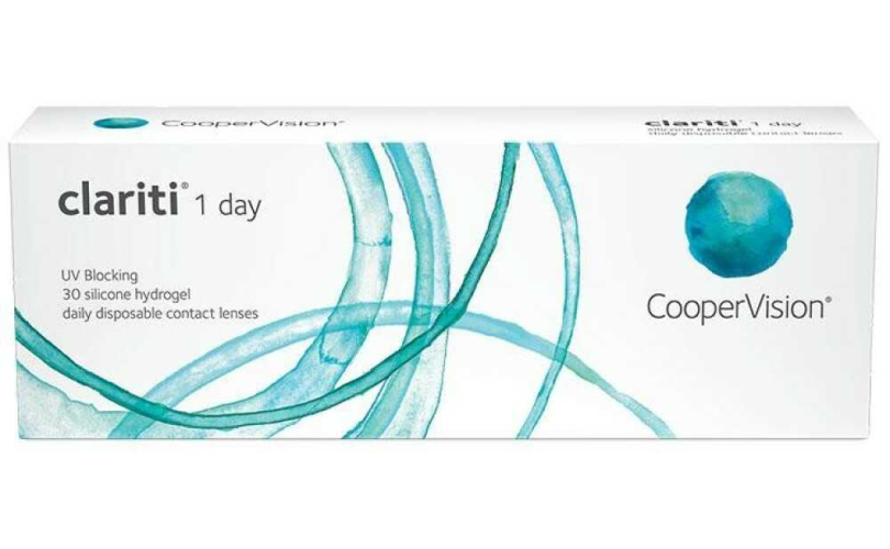 Eднодневни контактни лещи Clariti 1 day (30 лещи) - 1