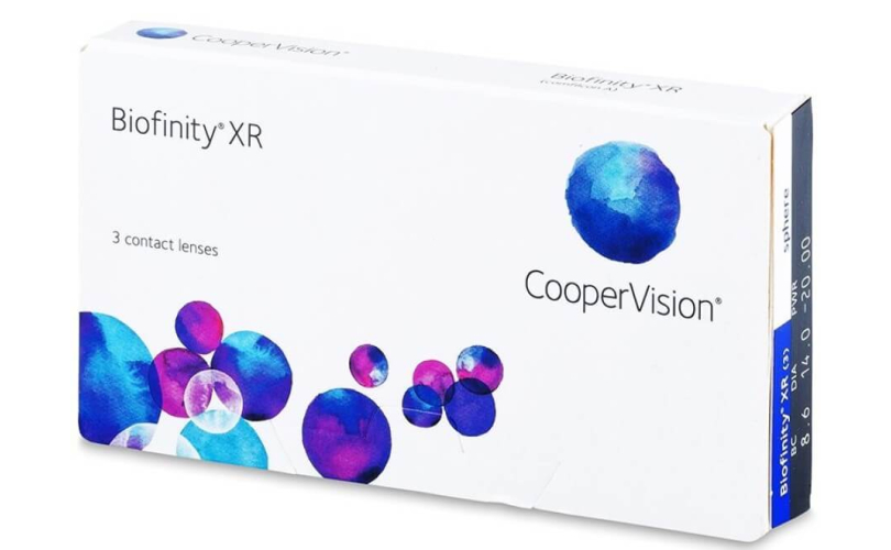Едномесечни контактни лещи Biofinity XR (3 лещи) - 1