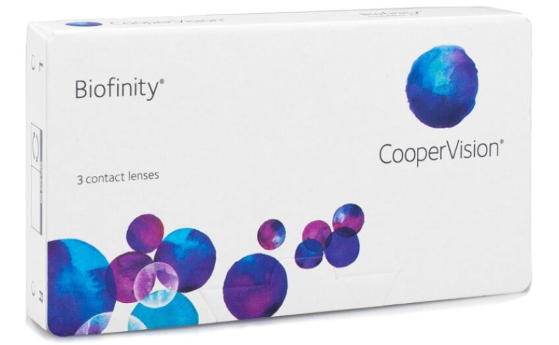 Едномесечни контактни лещи Biofinity (3 лещи) - 1