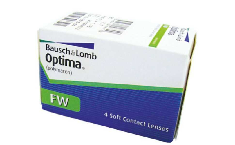 Тримесечни контактни лещи Optima FW (4 лещи) - 1