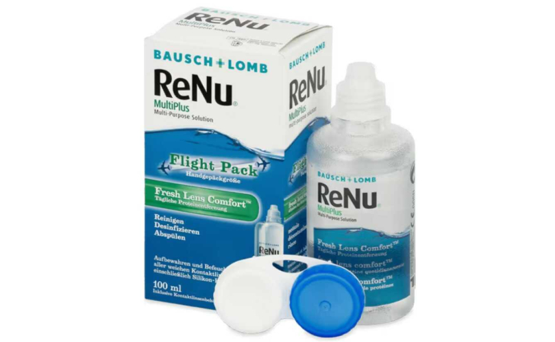 Разтвор за лещи ReNu MultiPlus 100 ml + контейнер - 1 - Skyoptic.ro Разтвор за лещи ReNu MultiPlus 100 ml + контейнер - 1