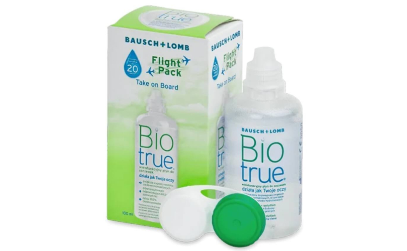 Разтвор за лещи Biotrue 100 ml. + Контейнер - 1 - Skyoptic.ro Разтвор за лещи Biotrue 100 ml. + Контейнер - 1