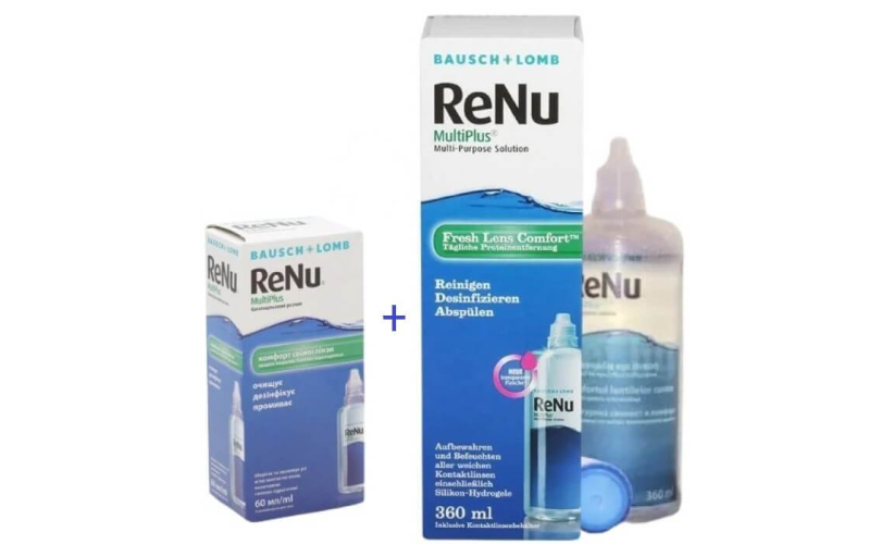 Разтвор за лещи ReNu MultiPlus 420 ml - 1 - Skyoptic.ro Разтвор за лещи ReNu MultiPlus 420 ml - 1