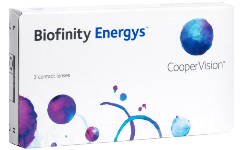 Едномесечни контактни лещи Biofinity Energys (3 лещи) - 1